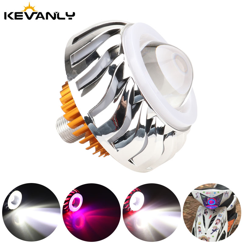 Universal Motorcycle Led Headlight Projector - 1 قطعة سيارة دراجة نارية المصباح