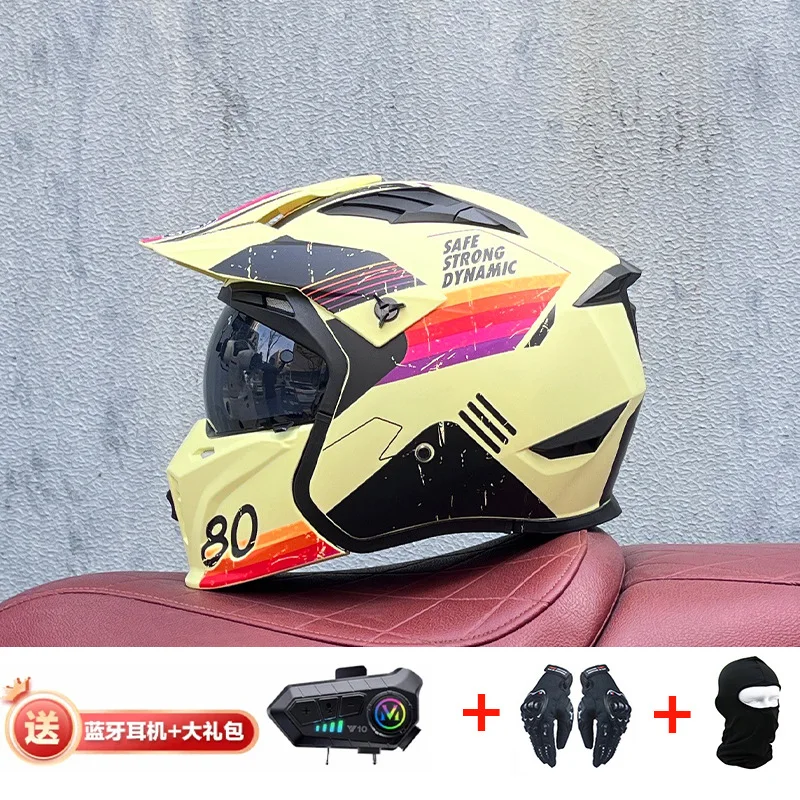 Orz خوذة بلوتوث على الطرق الوع - مراجعة Full Face Motorcycle Helmet With Bluetooth وسعره