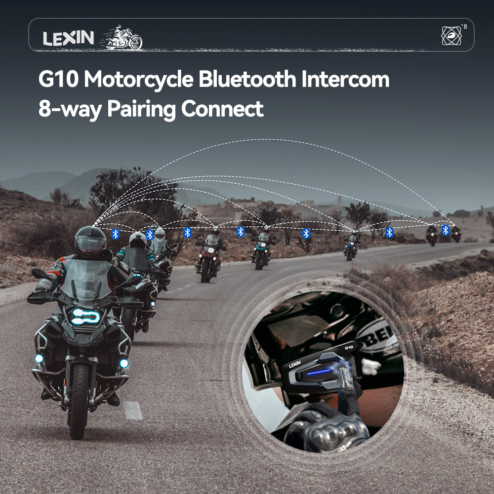 نظام الاتصال الداخلي للدراجات  - مراجعة Full Face Motorcycle Helmet With Bluetooth وسعره