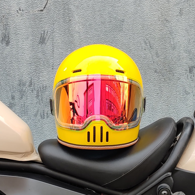 خوذة دراجة نارية كاملة الوجه م - مراجعة Full Face Motorcycle Helmet With Bluetooth وسعره