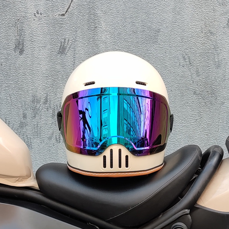 خوذة دراجة نارية كاملة الوجه م - مراجعة Full Face Motorcycle Helmet With Bluetooth وسعره